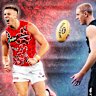 Nate Caddy (Essendon) and Harry Dean (Carlton) are integral to their sides’ futures.