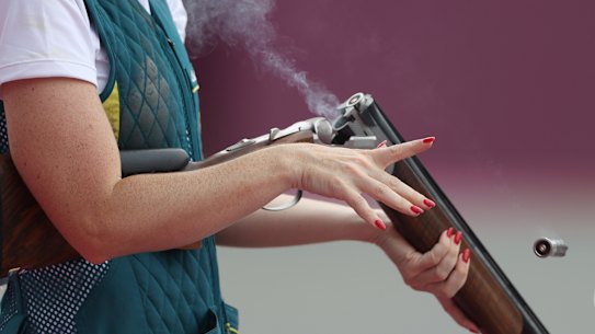 Women are rushing to join firearms training courses, a leading sports shooting group says. 