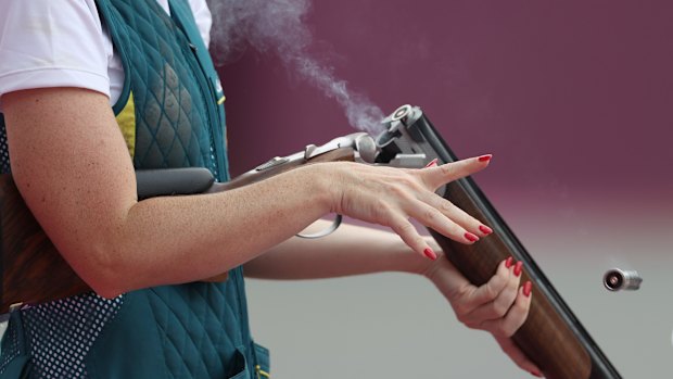 Women are rushing to join firearms training courses, a leading sports shooting group says. 