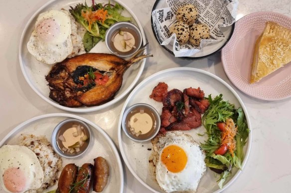 Silog meal at Cafe Kusina.