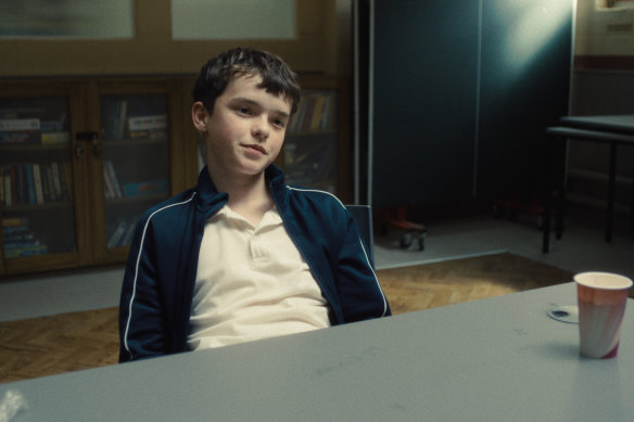 Owen Cooper as Jamie Miller in the four-part drama Adolescence.