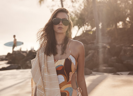 Waive the rules and rule the waves in the best beachwear and bling