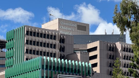 The child was taken to Queensland Children's Hospital.