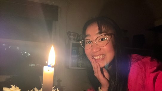 My housemates and I lit candles to get around the house, but they did very little for the cold.