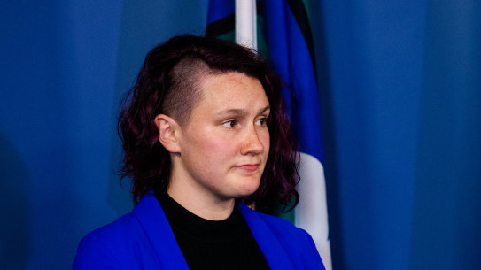 Saxon Mullins is a victim-survivor and director of advocacy at Rape and Sexual Assault Research and Advocacy.