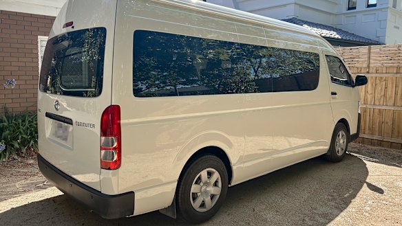 A specialist bus provided for free to Scope when it took over management of a state government-owned Camberwell disability home, which Scope is now attempting to sell to the home’s new managers.