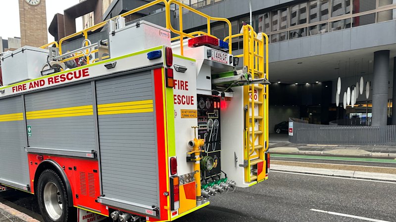 Man cut from car in ‘life-threatening condition’ after multi-vehicle crash