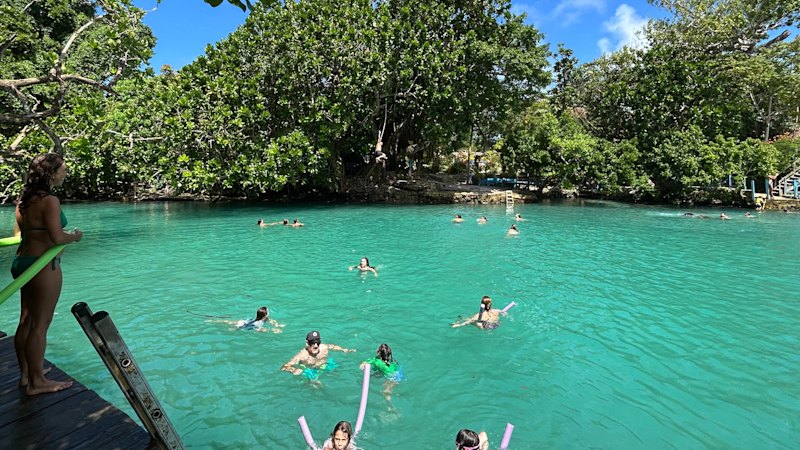 Vanuatu’s Blue Lagoon is famous. I now know why