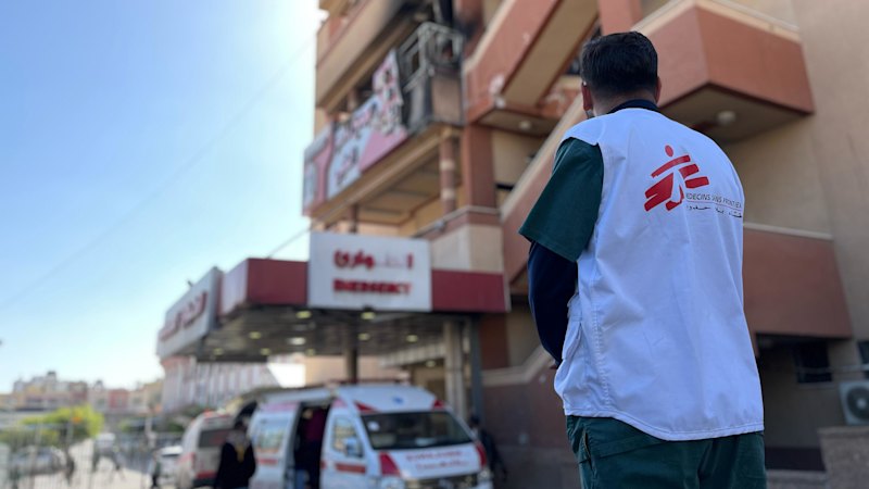 Israeli airstrikes hit Gaza hospital, killing at least 15, including journalists