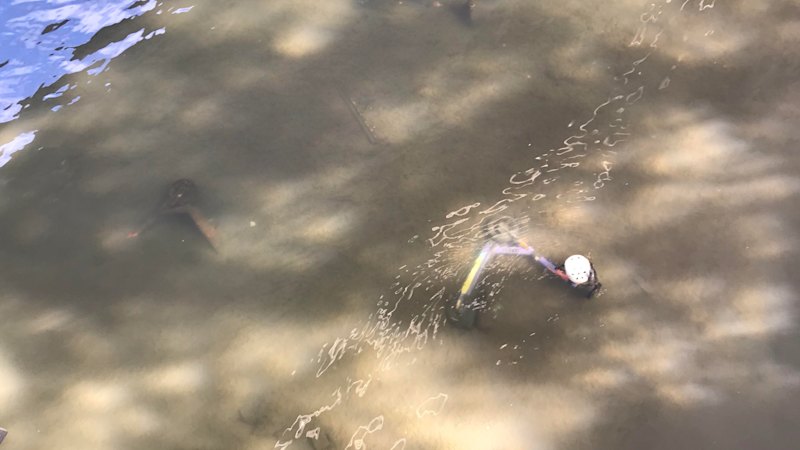 Search on for group who hurled 16 e-scooters into river in late-night spree