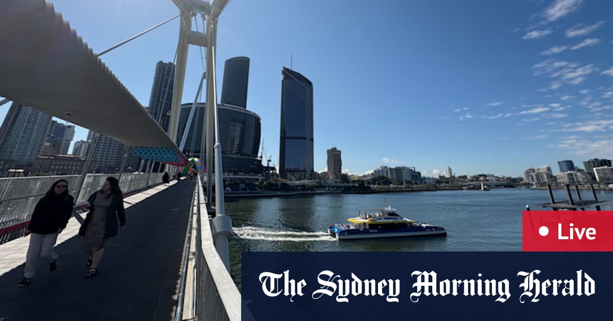 Brisbane news live: Billionaire’s super yacht docks ahead of Riverfire | Globemaster plane to fly low over city for Riverfire rehearsal; Liz Truss heading to Brisbane