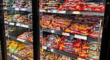 There are as many as 40 different varieties of frozen chips on sale in supermarkets.