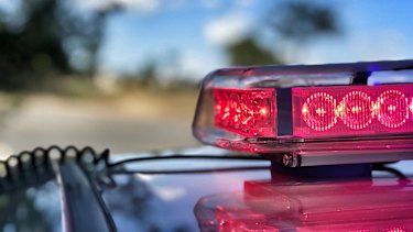 The marked police van with three officers was responding with lights and sirens to the stabbing when Nichols collided with them just before 3pm.