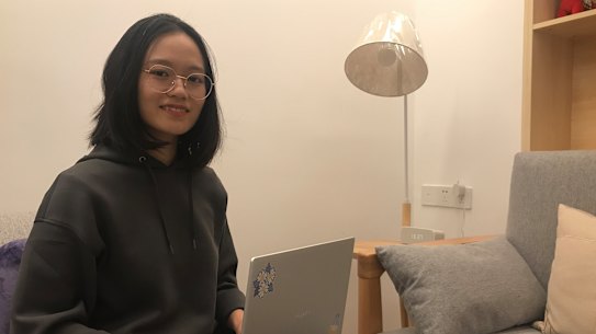 Chinese student Katherine Qi is enrolled at University of NSW. 