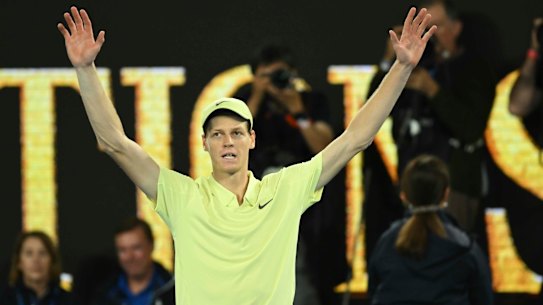 Jannik Sinner is a back-to-back Australian Open champion.