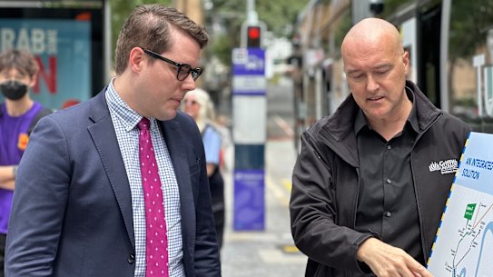 Councillor Ryan Murphy and Professor Matthew Burke discuss Brisbane’s new bus network.