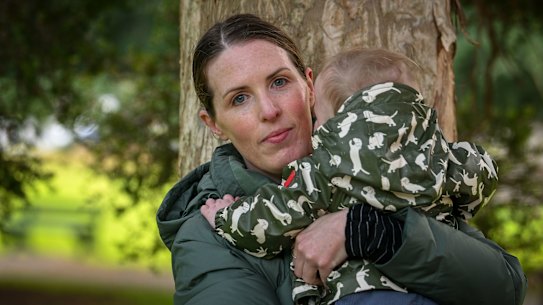 Sally McNamara doesn’t know how long she will have to wait to get her son into childcare.