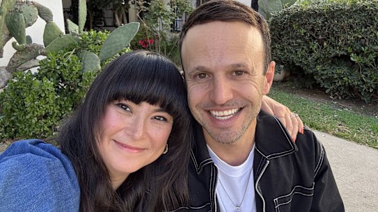 Husband and wife Romy Konigseder and Dan Mansour, who created Flower and Flour based on Konigseder’s childhood.