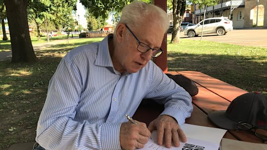 Convicted bank robber John Killick has written another book about his life, <i>On The Inside</i>.