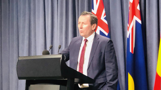 WA Premier Mark McGowan.