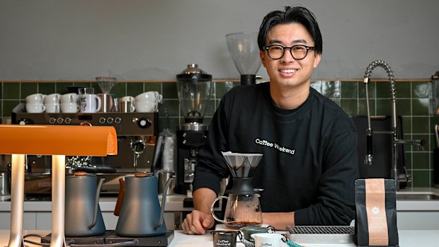 Kantaro Okada runs several Japanese-inspired Melbourne cafes.
