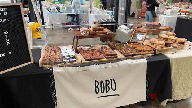 Bobo Bakery pop-ups at markets regularly.