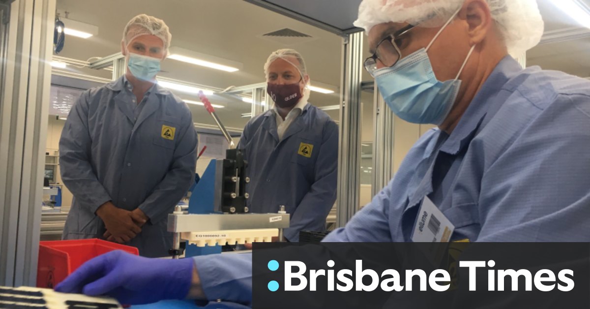 Coronavirus Qld Allume Sends First Over The Counter Covid Tests To Us
