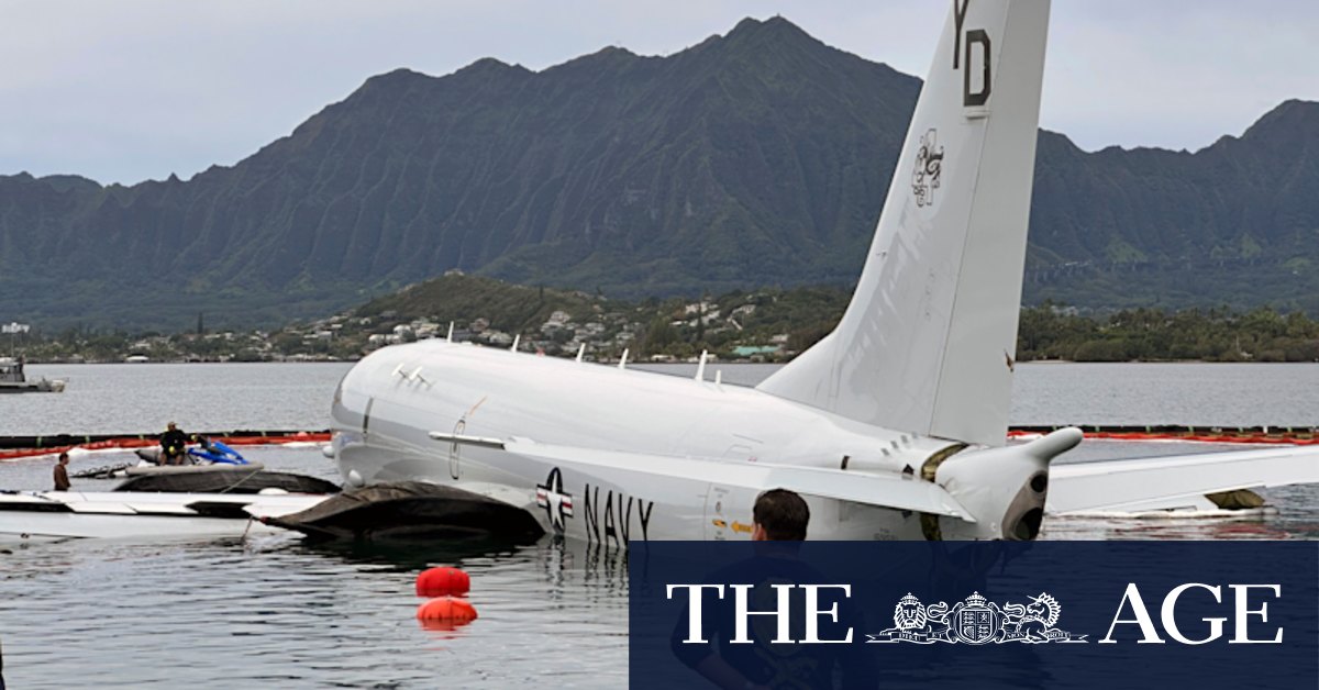 US Navy jet crash: Multimillion-dollar mission to salvage plane from coral reef - Vimarsana News