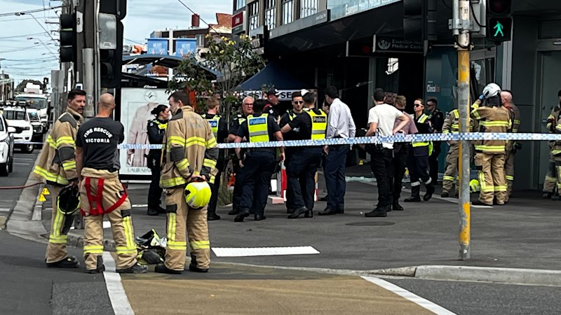 theage.com.au - Cassandra Morgan - Man killed and woman badly injured after car ploughs into Melbourne medical centre