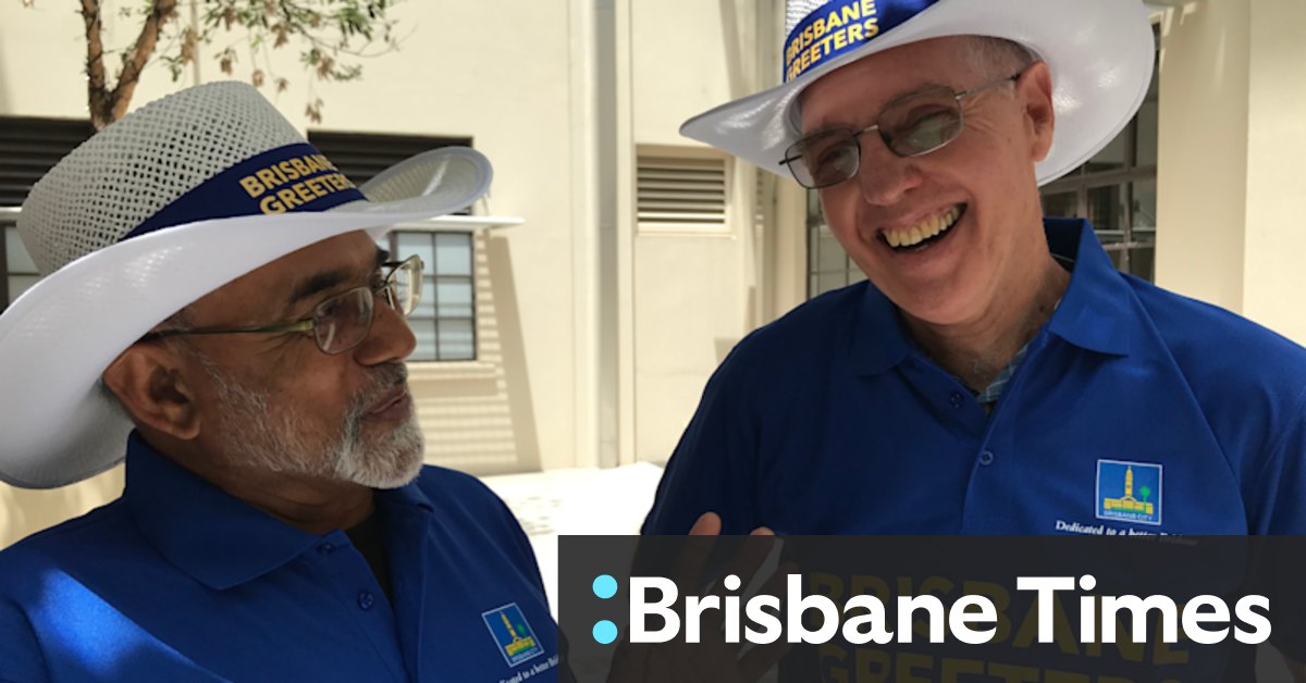 Hi spirits: Brisbane's Greeters return after enforced COVID-19 break - Vimarsana News