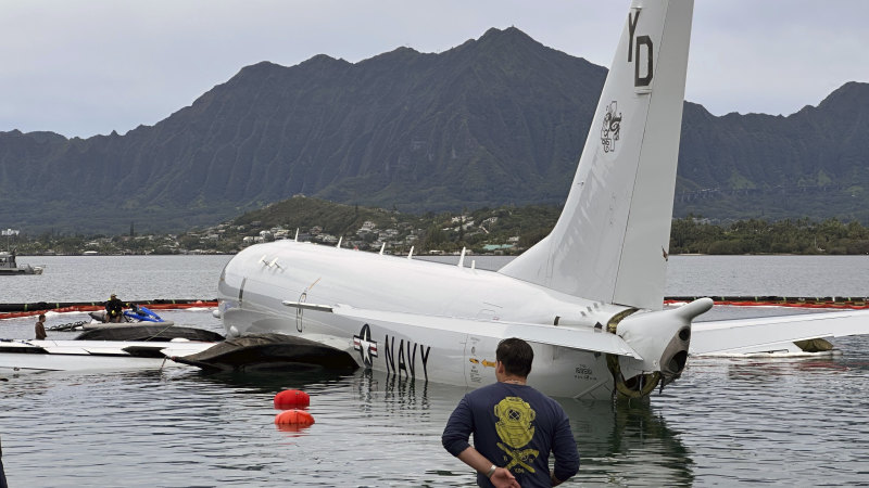 Multimillion-dollar mission to salvage jet that crashed on coral reef