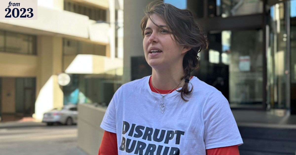 Burrup hub protest: Magistrate labels activist’s protesting ‘noble ...
