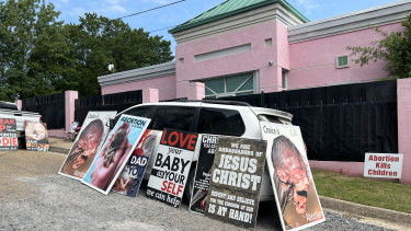 The abortion clinic in Mississippi at the centre of the overruling of Roe v Wade.