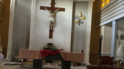 ‘Our hearts are heavy’: Dozens killed in attack on Catholic church in Nigeria