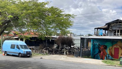 Three Brisbane homes gutted in ‘suspicious’ inferno