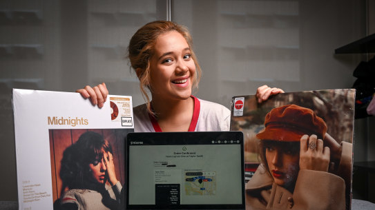 Swiftie Blaise De Vos bought tickets during Wednesday’s presale. But she needs more, so she’ll put her meticulous gameplan to use again on Friday.