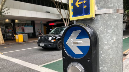 How much of a risk is pressing the crossing button with your hand?