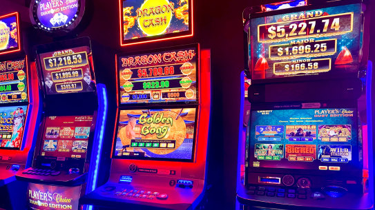 Gamblers losses on poker machines in NSW hit a record high in 2024.