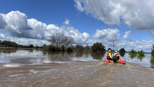 LSV volunteer Ben Rooks said he was amazed by the resilience of the flood-affected communities.