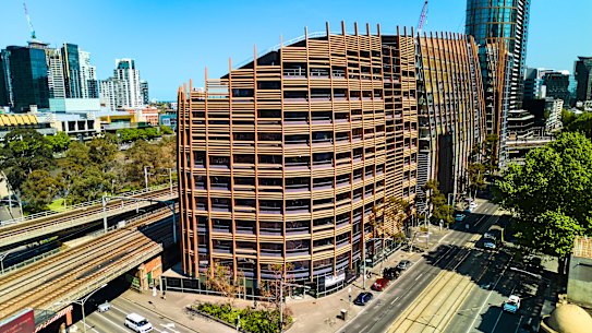 525 Flinders Street had a price guide of $50 million and sold for less than $33 million.