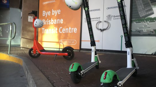 E-scooters are becoming an increasingly popular mode of transport in Perth.