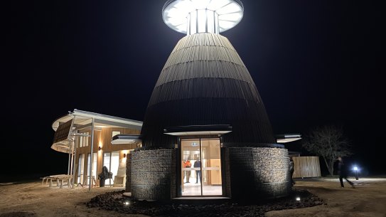 The new Keeping Place at the old Lake Condah Mission.