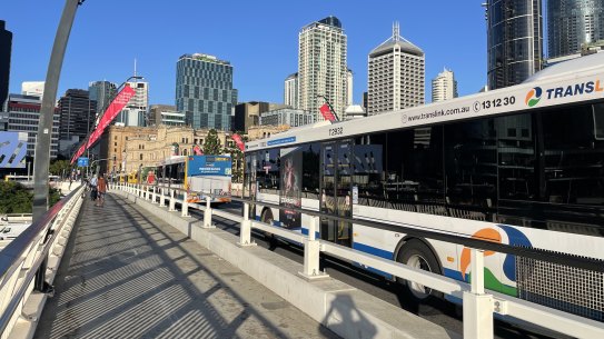 New figures reveal south-east Queensland buses are not more crowded than they were last year, despite the introduction of 50¢ fares.