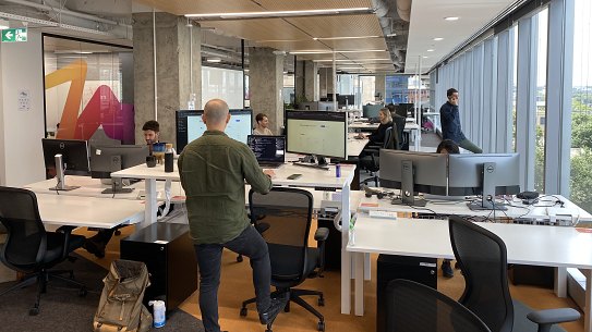 Airwallex finalised an office fit-out for its Williams Street office in Melbourne in late March.