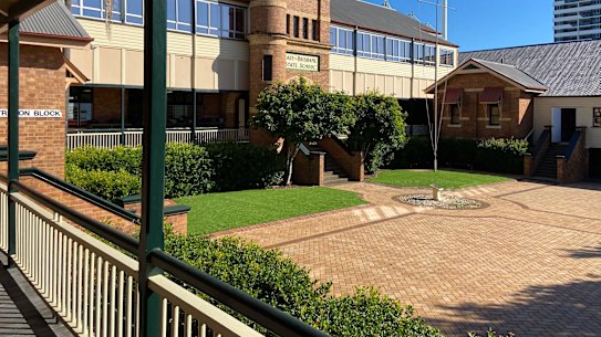 Inside East Brisbane State School, built in 1899 and added to the Queensland Heritage Register in 1994.