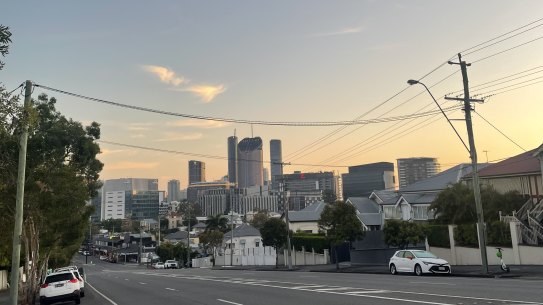 Brisbane rents have fallen for the first time in years, but were still unaffordable.