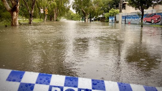 The view along Tramore Street, Rocklea, towards Pat’s family home.