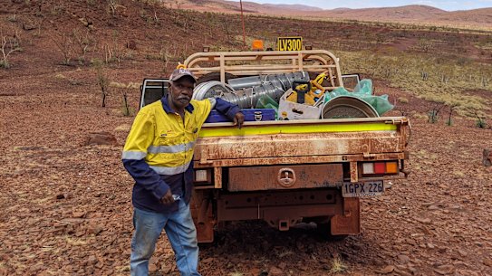 The Eastern Guruma people are currently battling to save these heritage sites which are in the path of a FMG mine expansion. 