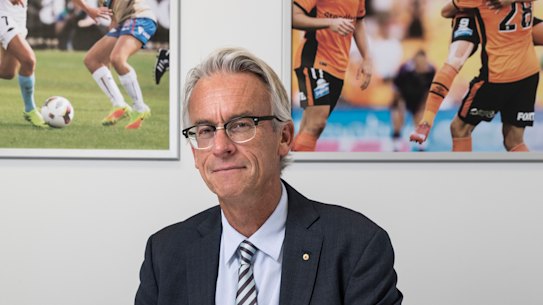 Outgoing FFA boss David Gallop.