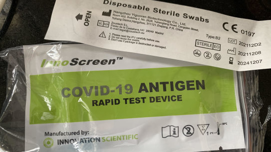 Supplies of rapid antigen tests have been delayed by transport delays caused by workforce shortages.